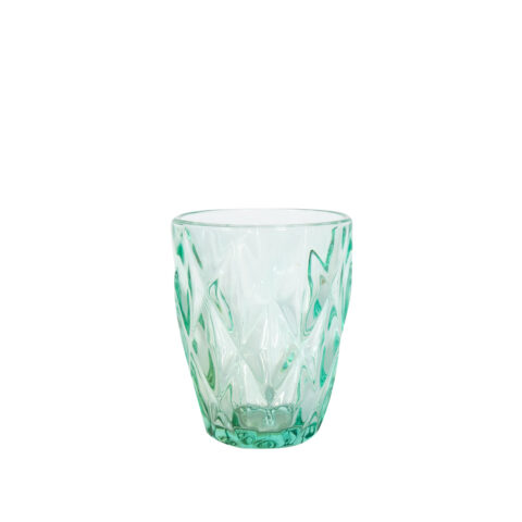 Joogiklaas madal CORAL 250ml, D8xH10cm, türkiis Klaasid, pokaalid Klaasid, pokaalid