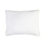 Padi HARMONY SERENITY, 50x60cm, toetavate minivedrudega, kate: valge puuvill Magamistuba PERFECT SLEEP