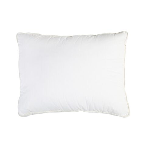 Padi HARMONY SERENITY, 50x60cm, toetavate minivedrudega, kate: valge puuvill Magamistuba PERFECT SLEEP