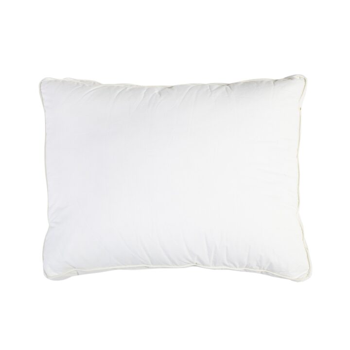 Padi HARMONY SERENITY, 50x60cm, toetavate minivedrudega, kate: valge puuvill Magamistuba PERFECT SLEEP