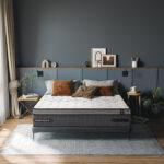 Vedrumadrats HARMONY DELUX 140x200xH30cm, rullpakendis Madratsid 90x200