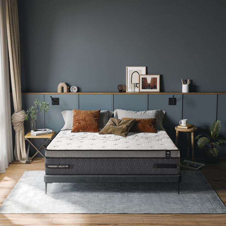 Vedrumadrats HARMONY DELUX 180x200xH30cm, rullpakendis Madratsid Madratsid