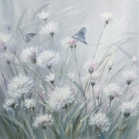 Õlimaal 60x60cm, võililled 2 Maalid Maalid