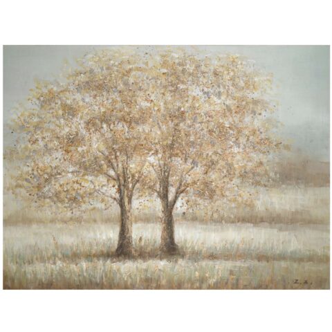 Õlimaal 90x120cm, kaks puud Maalid Maalid