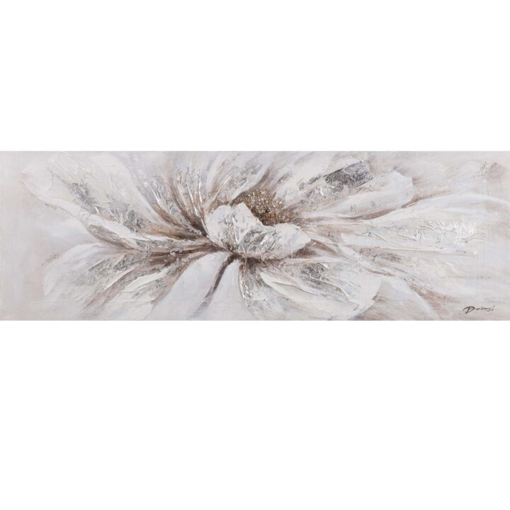 Õlimaal 50x150cm, valge lill Maalid Maalid