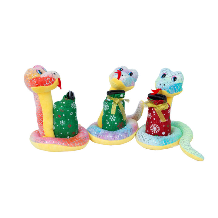 Mängutoos/rahakassa SNAKE YEAR H19cm, mix Dekoratiivtooted