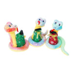 Mängutoos/rahakassa SNAKE YEAR H19cm, mix Dekoratiivtooted