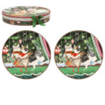 Taldrikud MIA CATS 2tk D25cm, kinkekarbis Jõulud