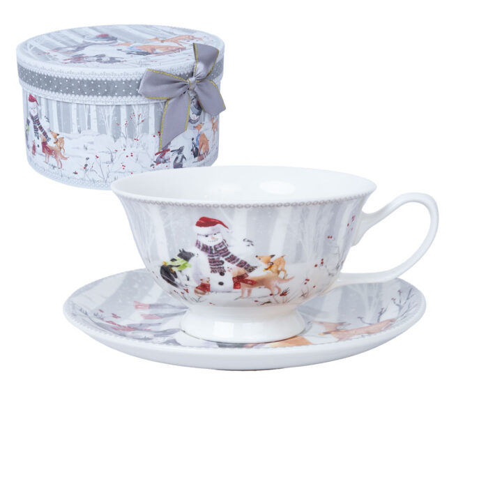 Tass/alustaldrik MIA SNOW 180ml kinkekarbis Jõulud