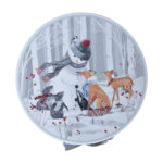 Taldrikud MIA SNOW D19cm 2tk kinkekarbis Jõulud