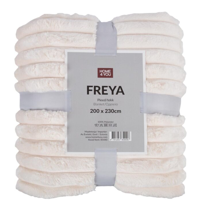 Pleed FREYA XL 200x230cm, valge Jõulukingid Jõulukingid