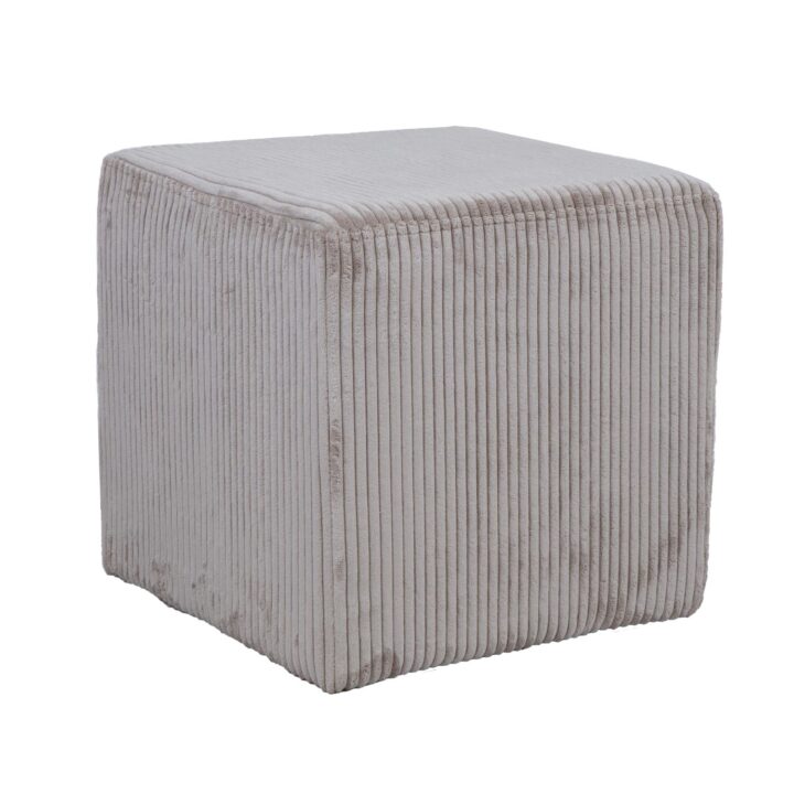 Tumba PAULA 41x41xH40,5cm, hallikasbeež Elutoamööbel H01-600 Tumbad, kanapeed ja kott-toolid