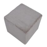 Tumba PAULA 41x41xH40,5cm, hallikasbeež Elutoamööbel H01-600 Tumbad, kanapeed ja kott-toolid