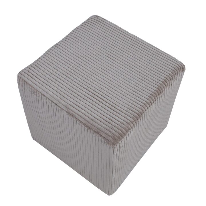 Tumba PAULA 41x41xH40,5cm, hallikasbeež Elutoamööbel H01-600 Tumbad, kanapeed ja kott-toolid