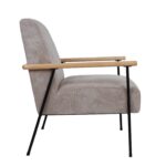 Tugitool JADE 63×75,5xH85,5cm, hallikasbeež Elutoamööbel H01-500 Tugitoolid ja kiiktoolid