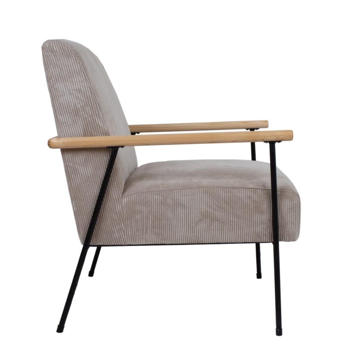 Tugitool JADE 63×75,5xH85,5cm, hallikasbeež Elutoamööbel H01-500 Tugitoolid ja kiiktoolid
