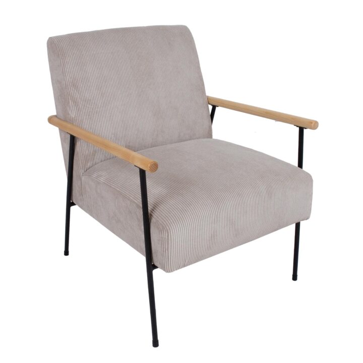 Tugitool JADE 63×75,5xH85,5cm, hallikasbeež Elutoamööbel H01-500 Tugitoolid ja kiiktoolid