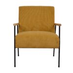 Tugitool JADE 63×75,5xH85,5cm, kollane Elutoamööbel H01-500 Tugitoolid ja kiiktoolid