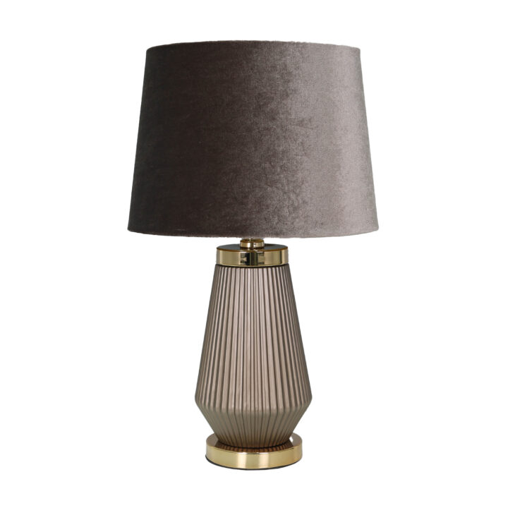 Laualamp LUXO H49,5cm, taupe/kuld, E27 Laualambid Laualambid