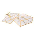 Laegas BERYL 18x18xH6cm, kuldne Dekoratiivtooted Dekoratiivtooted