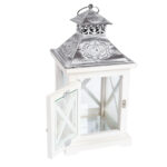 Latern SAMARA H35cm, valge Laternad Laternad