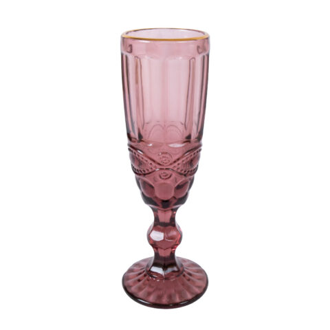 Vahuveinipokaal LUNA 180ml,  D6xH20cm, lilla Klaasid, pokaalid Klaasid, pokaalid