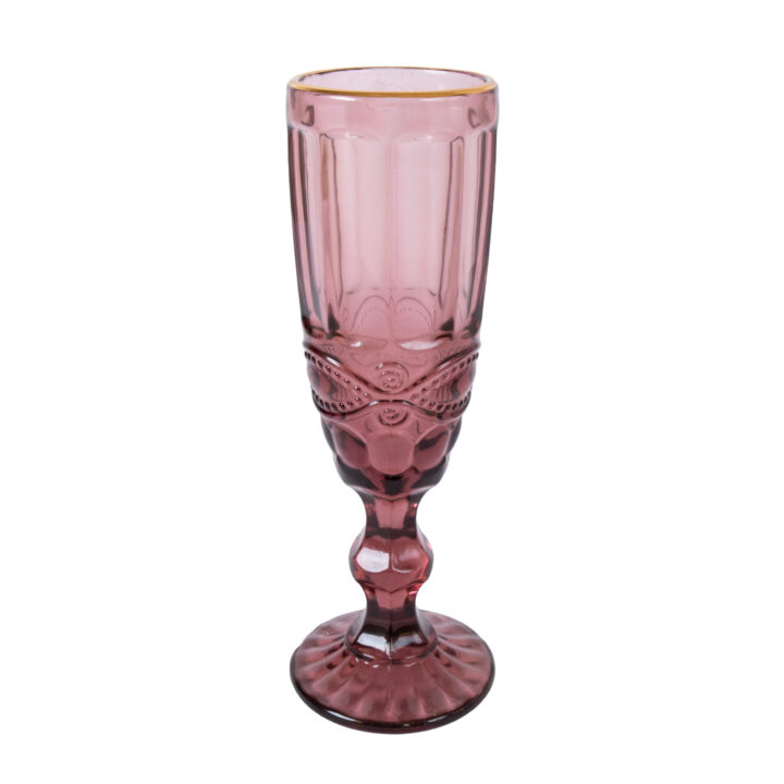 Vahuveinipokaal LUNA 180ml,  D6xH20cm, lilla Klaasid, pokaalid Klaasid, pokaalid