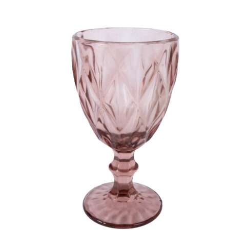 Veinipokaal CORAL 300ml, D9xH17cm, lilla Klaasid, pokaalid Klaasid, pokaalid