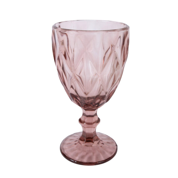 Veinipokaal CORAL 300ml, D9xH17cm, lilla Klaasid, pokaalid Klaasid, pokaalid