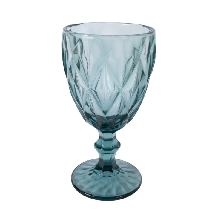 Veinipokaal CORAL 300ml, D9xH17cm, sinine Klaasid, pokaalid Klaasid, pokaalid