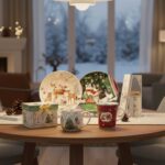 Taldrikud MIA DEER 2tk D19cm, kinkekarbis Jõulud