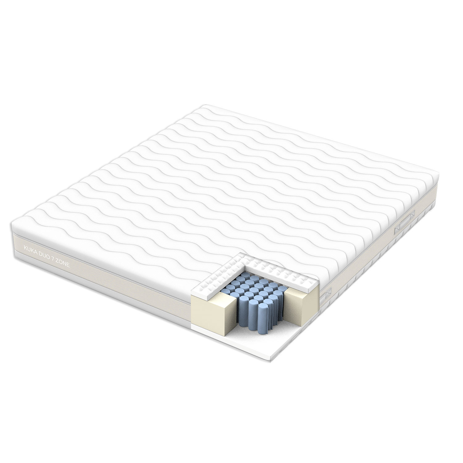 Vedrumadrats KUKA DUO 7 ZONE 180x200xH23cm Madratsid Vedrumadrats KUKA DUO 7 ZONE 180x200xH23cm Madratsid