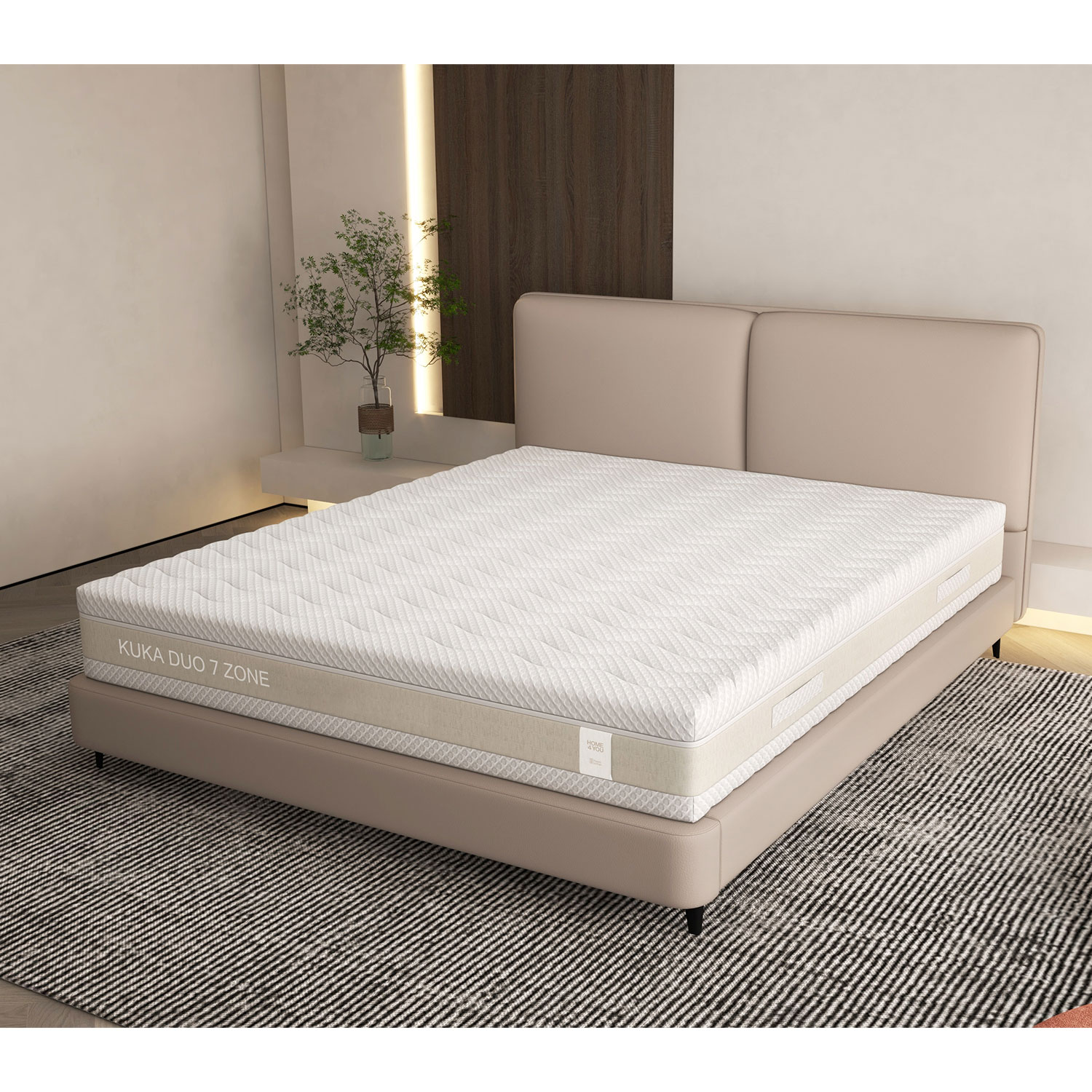 Vedrumadrats KUKA DUO 7 ZONE 180x200xH23cm Madratsid Vedrumadrats KUKA DUO 7 ZONE 180x200xH23cm Madratsid