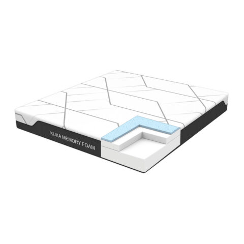 Poroloonmadrats KUKA MEMORY FOAM 90x200xH20cm Madratsid H03-202