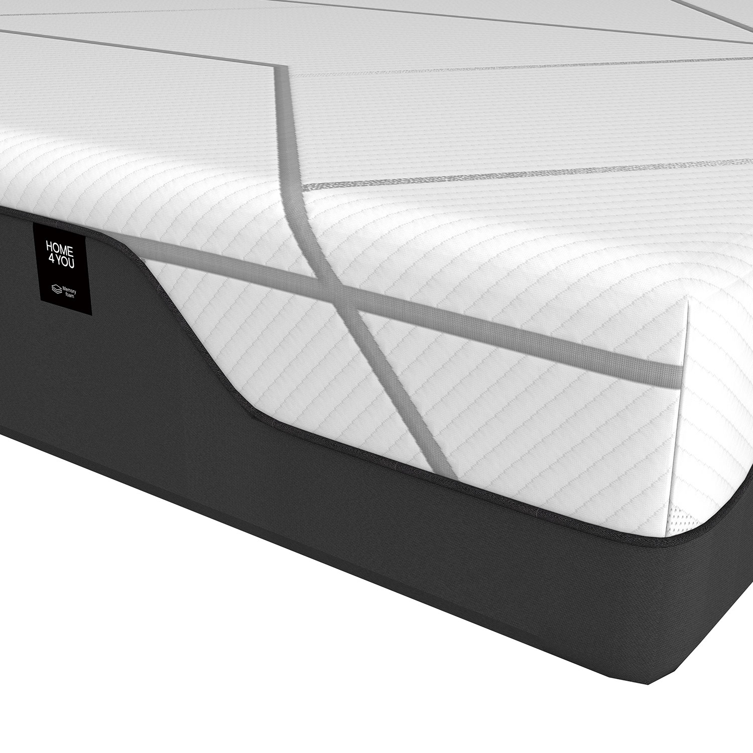 Poroloonmadrats KUKA MEMORY FOAM 90x200xH20cm Madratsid H03-202 Poroloonmadrats KUKA MEMORY FOAM 90x200xH20cm Madratsid H03-202