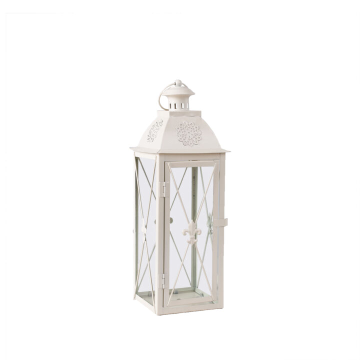 Latern VENEZIA, 14x14xH40cm, beež, metall, mix Jõulukaunistused Jõulukaunistused