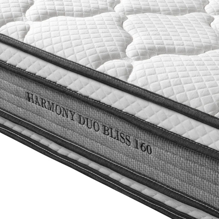 Vedrumadrats HARMONY DUO BLISS 160x200xH28cm, kahepoolne, rullpakendis Madratsid Madratsid