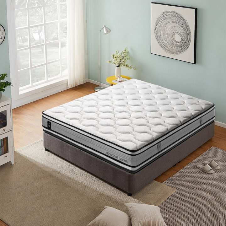 Vedrumadrats HARMONY DUO KING 180x200xH30cm, kahepoolne, rullpakendis Madratsid Madratsid