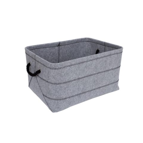 Kast MAX FELT-1, 44x32xH24cm, helehall vilt Esik ja Garderoob Kangast karbid