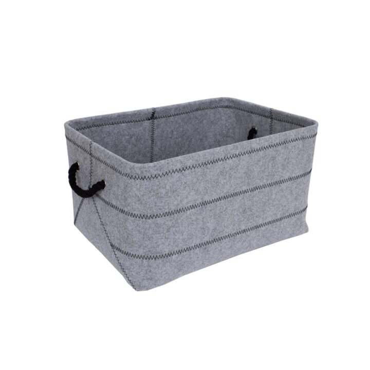 Kast MAX FELT-1, 44x32xH24cm, helehall vilt Esik ja Garderoob Kangast karbid
