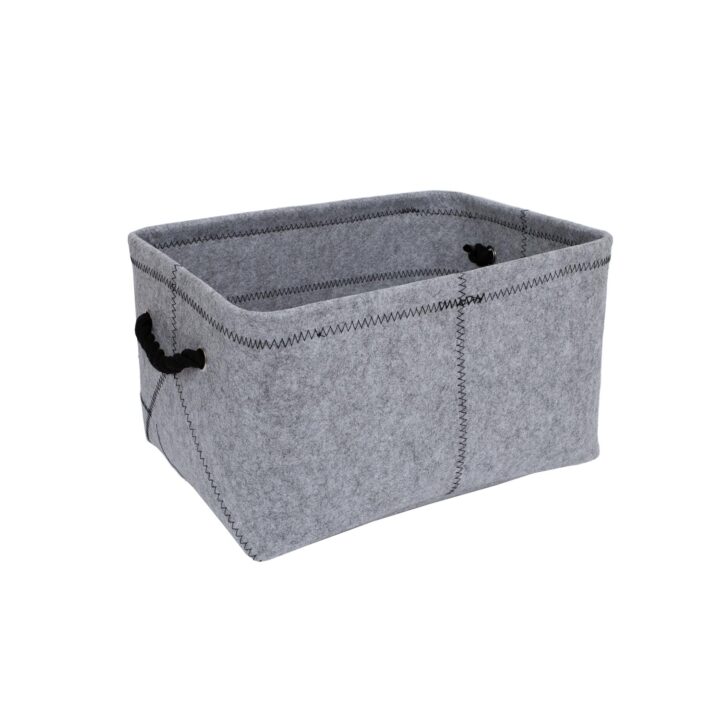 Kast MAX FELT-2, 40x29x22cm, helehall vilt Esik ja Garderoob Kangast karbid