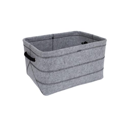Kast MAX FELT-3, 36x26x20cm, helehall vilt Esik ja Garderoob Kangast karbid
