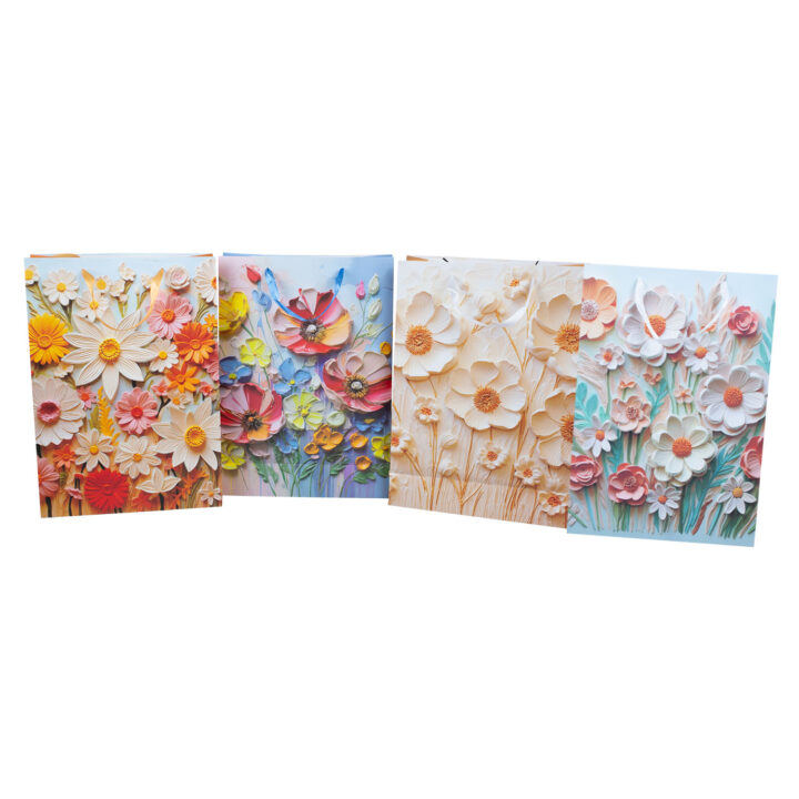 Kinkekott DAISY L, 31x43x12cm, mix Sisustustooted