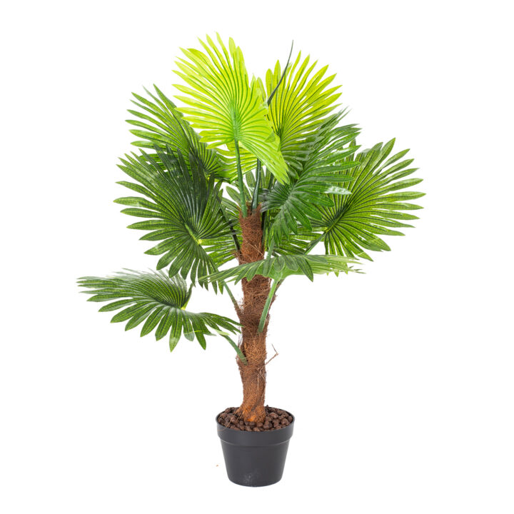 Kunstpuu FAN PALM, H100cm Kunstlilled ja kunsttaimed Kunstlilled ja kunsttaimed