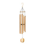 Tuulekell NATURE’S MELODY, H116cm, kuld Aiadekoratsioonid Tuulekellad