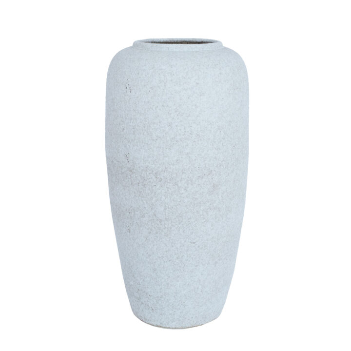 Põrandavaas TITAN STONE H50cm, beež tekstuur, keraamika Sisustustooted Vaasid