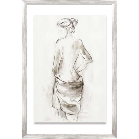Maal raamiga, 50x70cm, naine salliga 2 Maalid Maalid