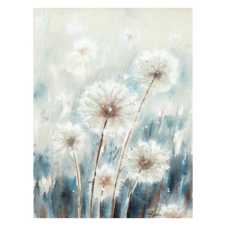 Õlimaal 60x80cm, lendlevad võililled Maalid Maalid