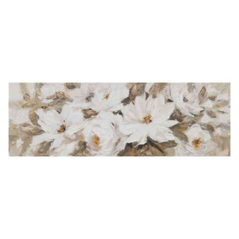 Õlimaal 50x150cm, valged õied Maalid Maalid