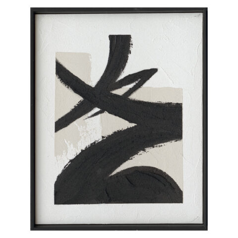 Maal raamiga 40x50cm, must joon Maalid Maalid